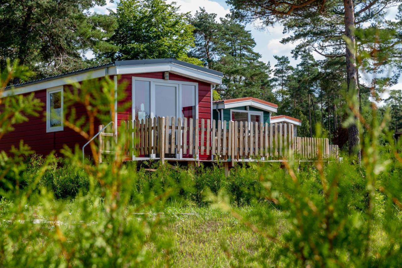Naturcamping Lueneburger Heide - Chalets & Tiny Haeuser Soltau Exteriör bild