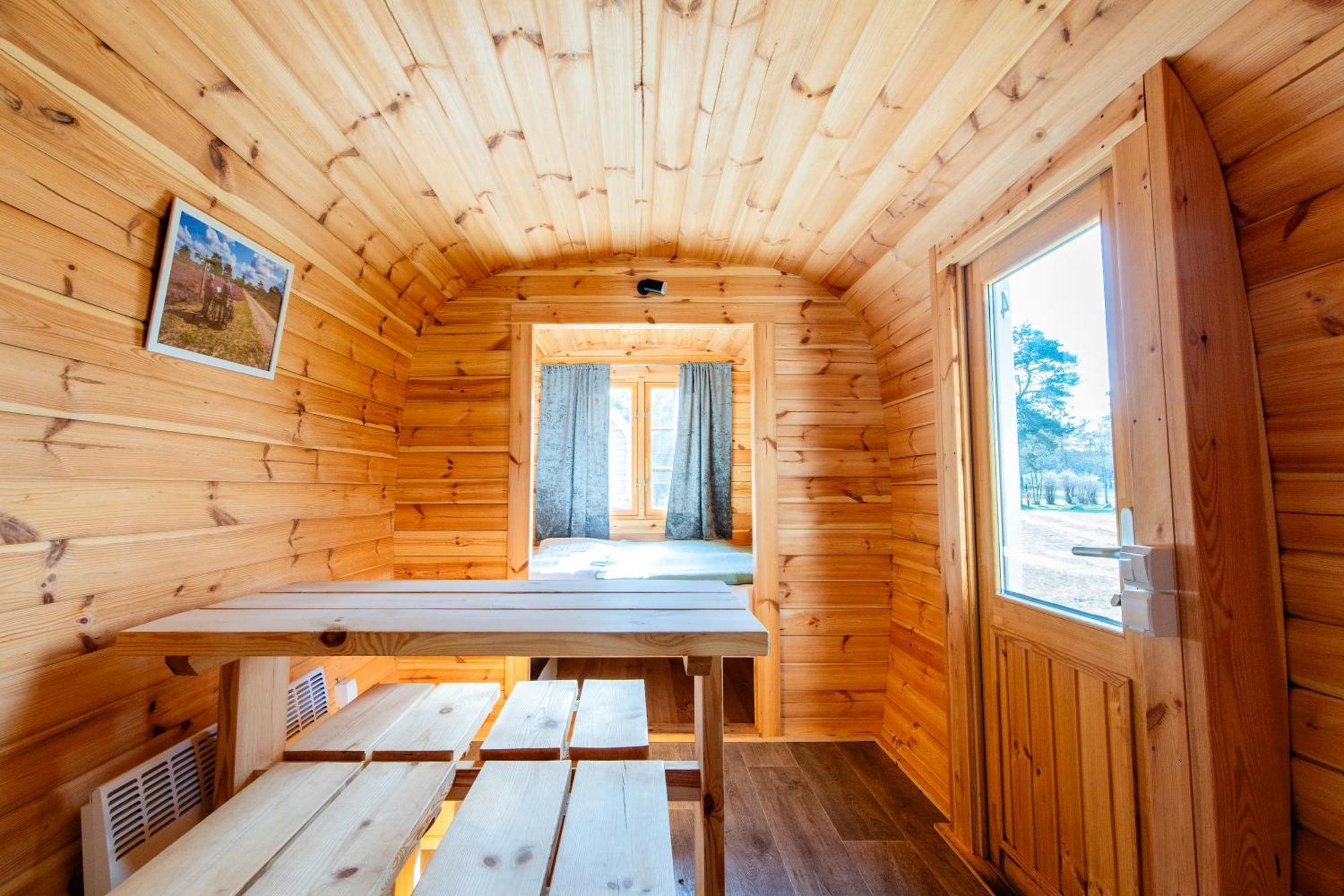 Naturcamping Lueneburger Heide - Chalets & Tiny Haeuser Soltau Exteriör bild
