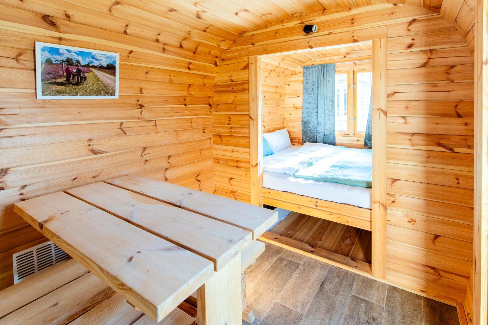 Naturcamping Lueneburger Heide - Chalets & Tiny Haeuser Soltau Exteriör bild