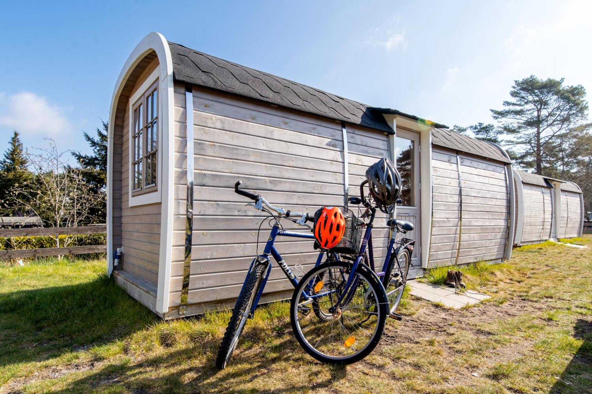 Naturcamping Lueneburger Heide - Chalets & Tiny Haeuser Soltau Exteriör bild