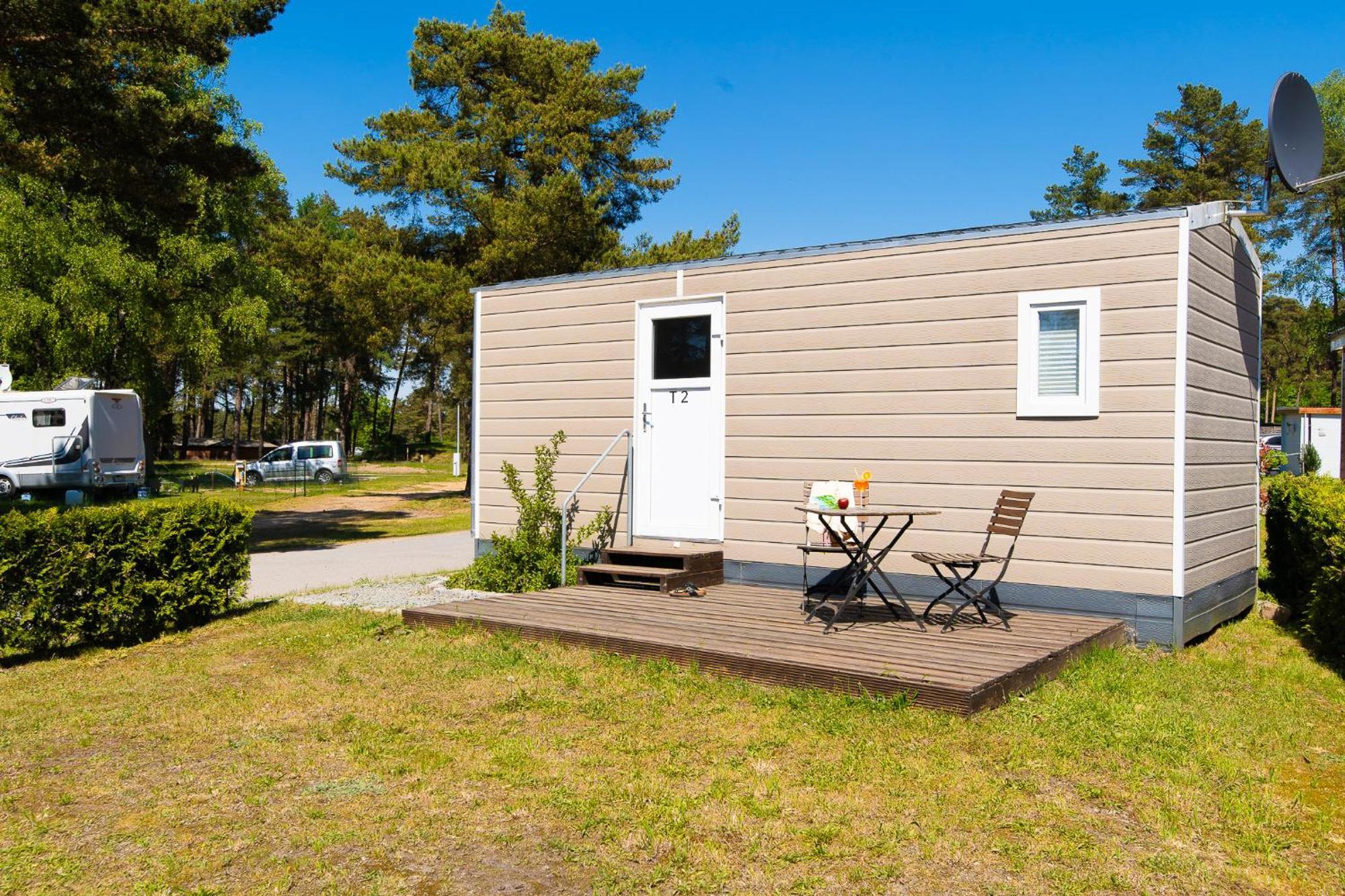 Naturcamping Lueneburger Heide - Chalets & Tiny Haeuser Soltau Exteriör bild